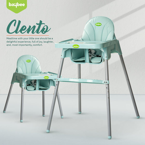 Baybee Clento 2 in 1 Baby High Chair for Kids with 2 Height Adjustable, 3 Point Safety Belt