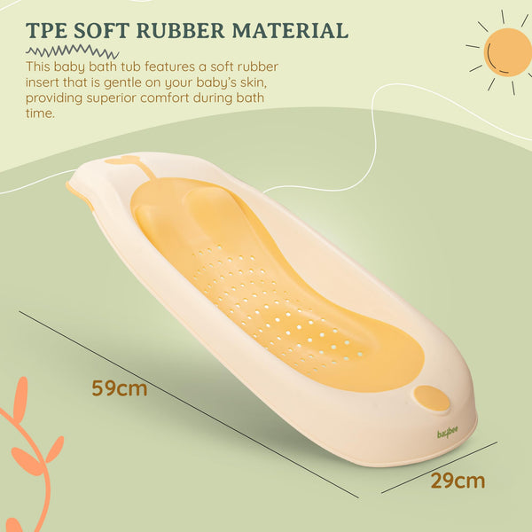 Baybee Ziga Baby Bath tub Seat for Babies Portable Baby Bather with Anti Non Slip Edges