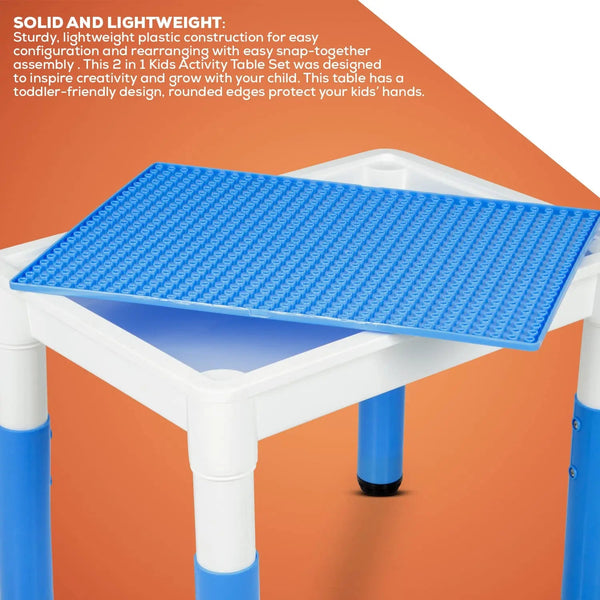 Baybee 2 in 1 Multi-Purpose Study Table for Kids