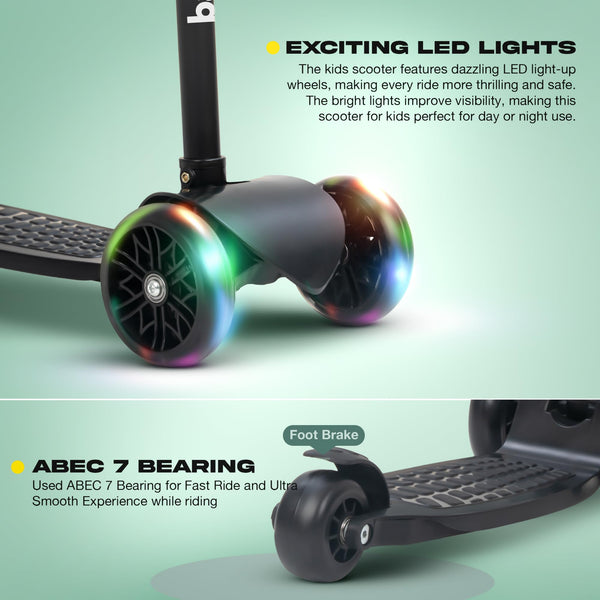 Baybee Zoomie Foldable Kick Scooter for Kids