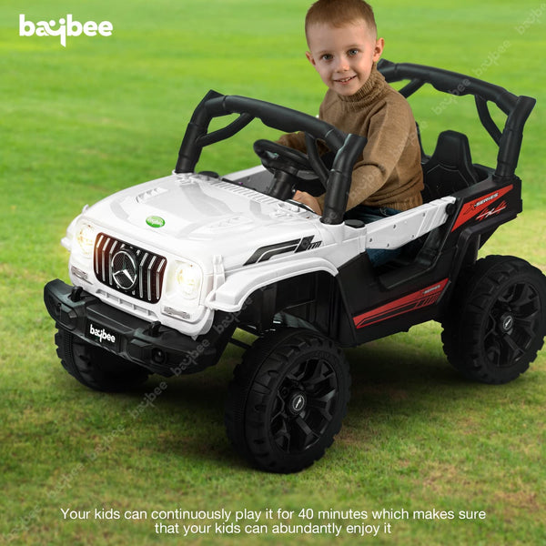 Baybee Vector Battery Operated Jeep for Kids with Light & Music