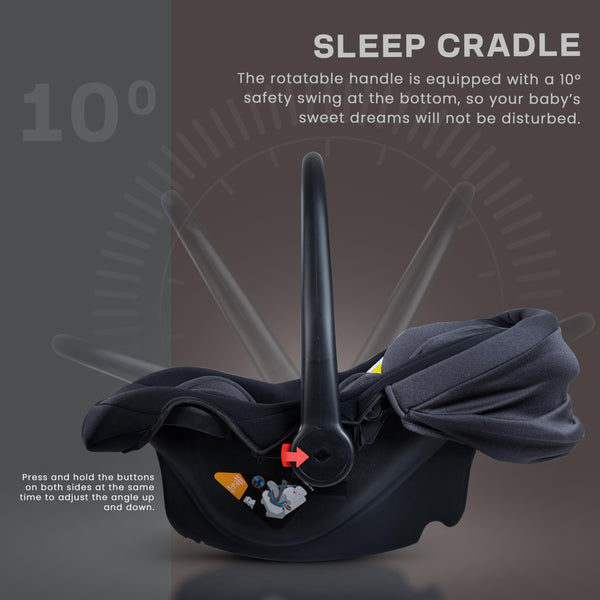 Baybee 3 in 1 Multi Purpose Baby Carry Cot Cum Car Seat