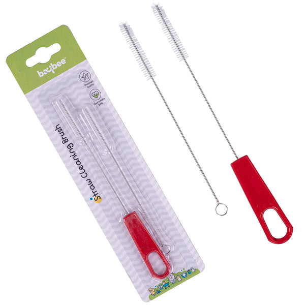 Baybee Baby Straw Cleaning Brush Set Combo Cleaner Set Of 2-Pieces