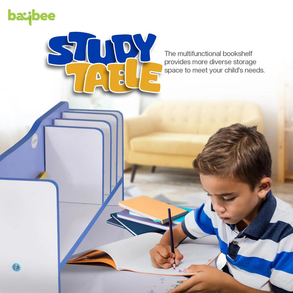Baybee Wooden Multi Functional Kids Study Table for Students with Chair set