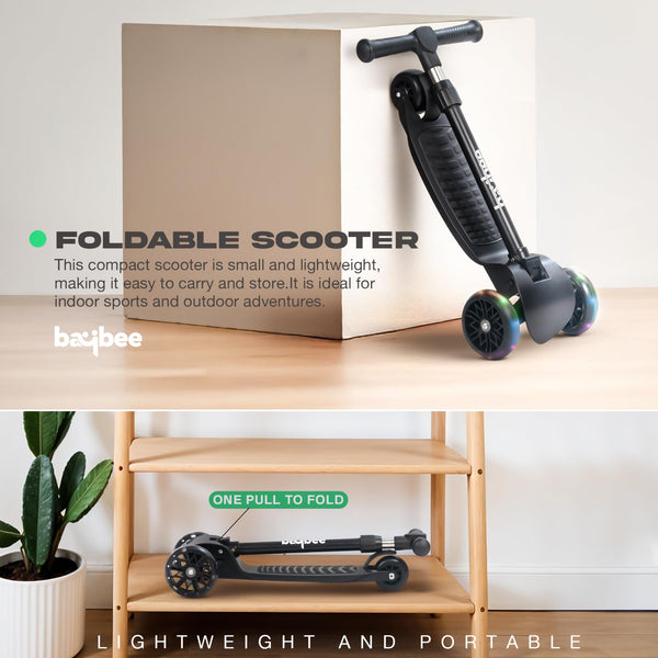 Baybee Zoomie Foldable Kick Scooter for Kids
