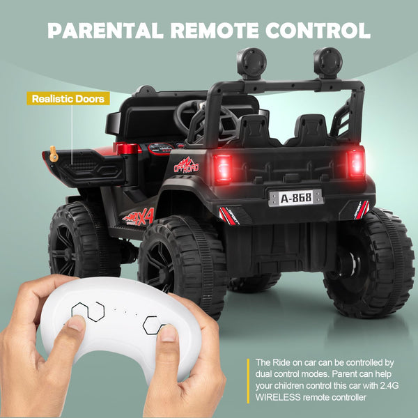 Baybee Wrangler Battery Operated Jeep for Kids, Ride on Toy Kid Car (Painted)