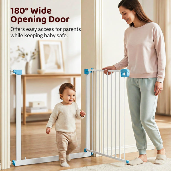 Baybee Baby Safety Gate for Door & Stairs