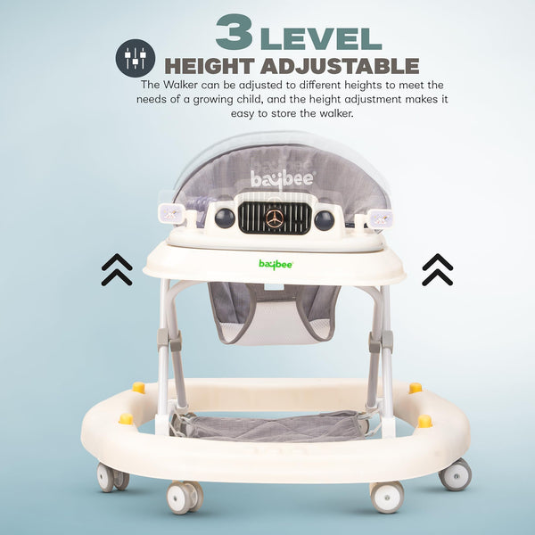 Baybee 2 in 1 Gypsy Baby Walker for Kids with Rocker