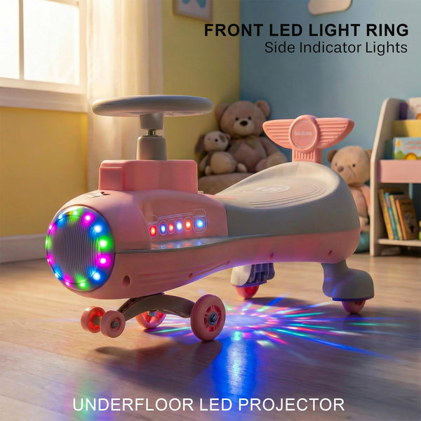 Baybee Zygo Swing Car for Kids Twister Push Ride on