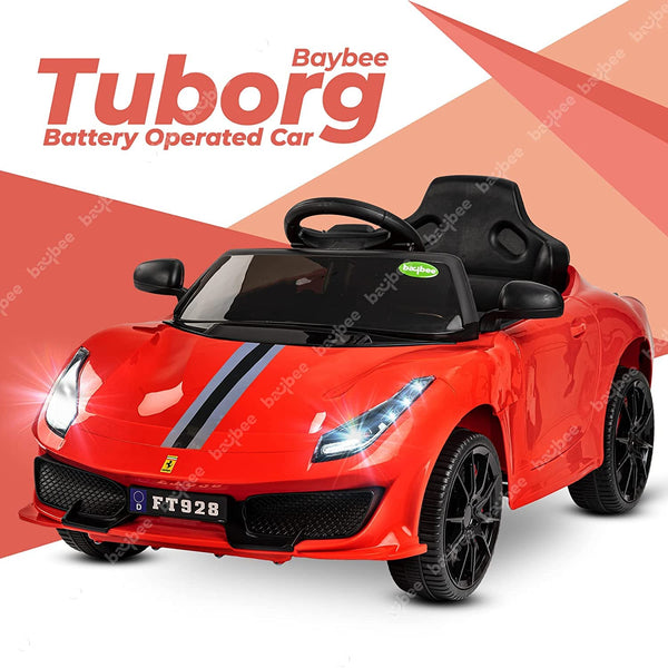 Baybee Battery Operated Ride on Electric Car for Kids with Music & USB