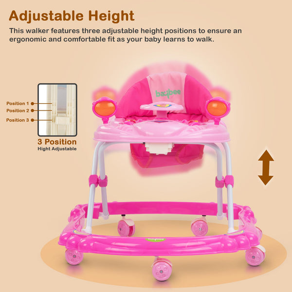 Baybee Winnie Baby Walker Round Kids Walker