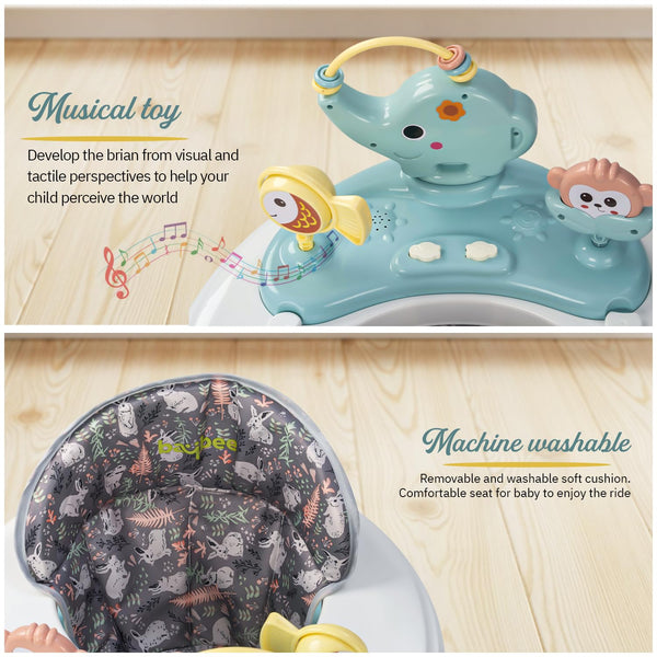 Baybee 2 in 1 Minto Baby Walker for Kids with Push Handle