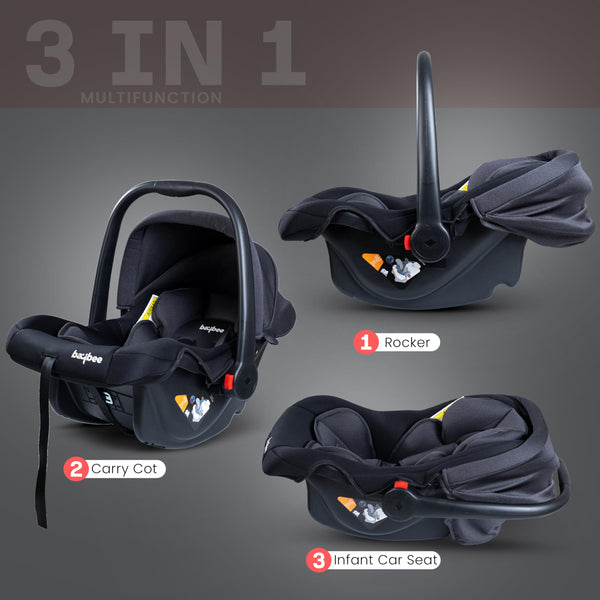 Baybee 3 in 1 Multi Purpose Baby Carry Cot Cum Car Seat