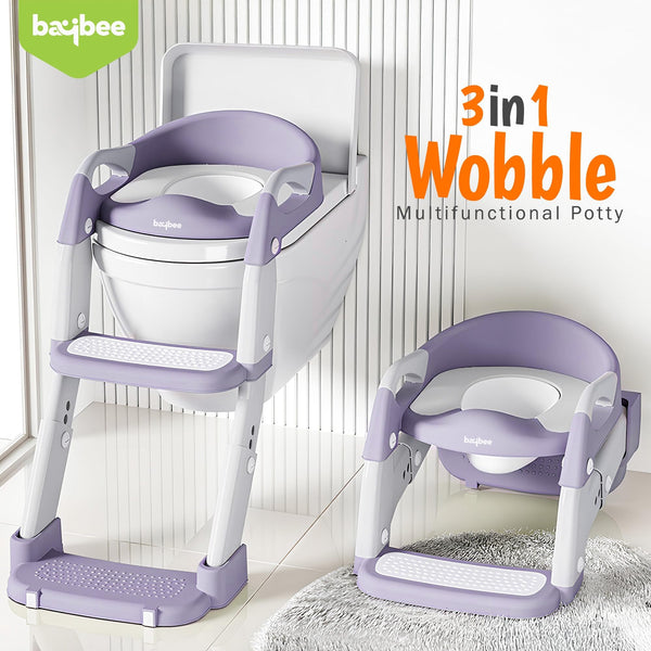 Baybee 3-in-1 Baby Potty Seat With Ladder for Kids, Baby Potty Chair Ladder Training