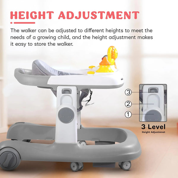 Baybee Astro Walker With 3 Adjustable Height and Musical Toy