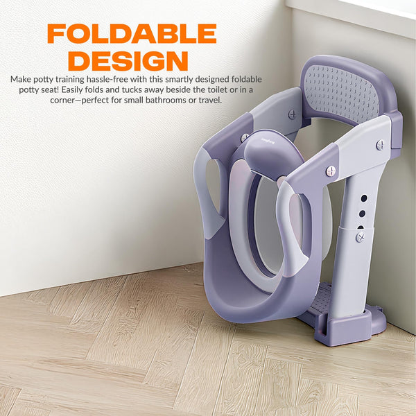Baybee 3-in-1 Baby Potty Seat With Ladder for Kids, Baby Potty Chair Ladder Training