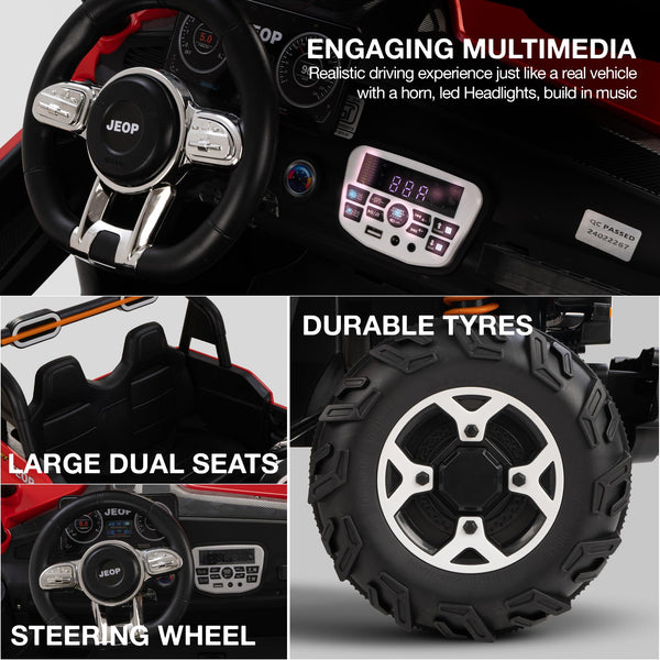 Baybee Autobot Rechargeable Battery Operated Jeep for Kids