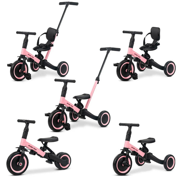 Baybee Spectra 5 in 1 Baby Tricycle for Kids with Eva Wheels