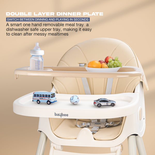 Baybee 4 in 1 Convertible High Chair for Kids