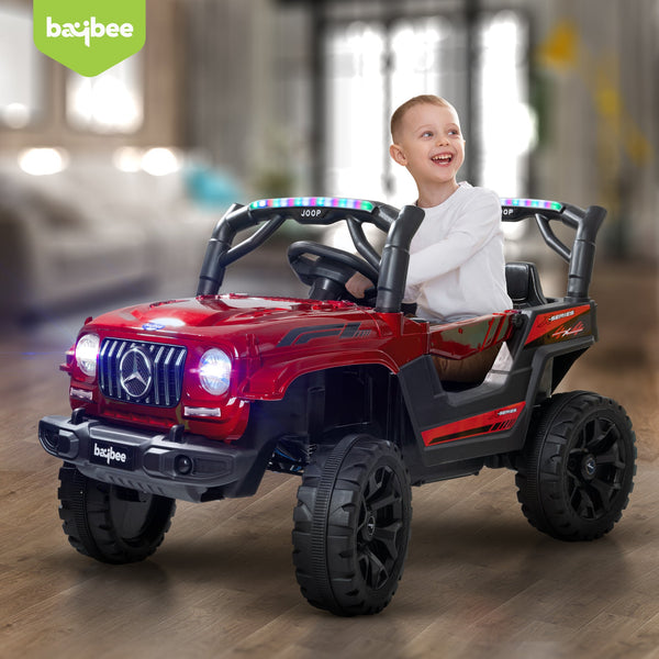 Baybee Vector Rechargeable Battery Operated Jeep for Kids  (Painted)