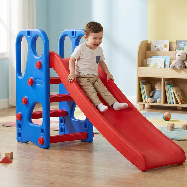 Baybee Sliders for Kids, Foldable Garden Kids Slides Preschool Kids Play Area Indoor & Outdoor