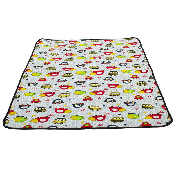 Baybee Baby's Cotton Plastic Sleeping Mat for Home-Baby Waterproof Bed Protector Dry Sheet|