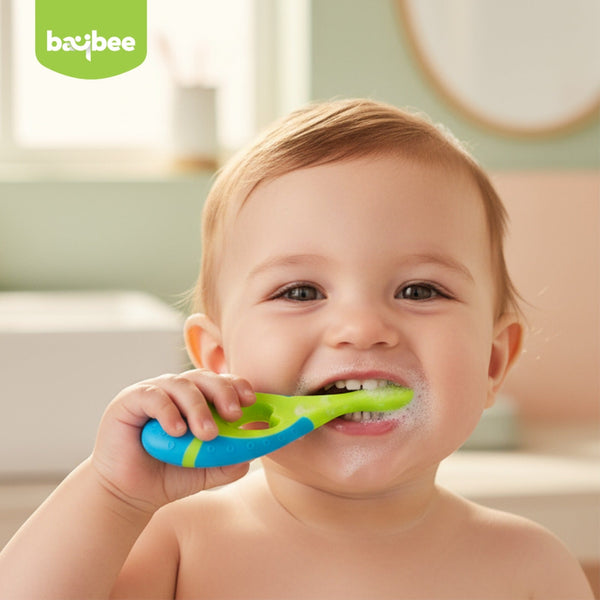 Baybee Ultra Soft Baby Toothbrush Set, Baby Training Toothbrush Set with Soft Bristles