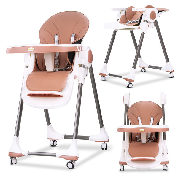 Baybee 3 in 1 Emperia Baby High Chair for Kids, Baby Chair with Recline, 6 Adjustable Height