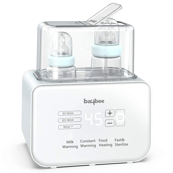 Baybee 6 in 1 Baby Bottle Warmer & Sterilizer  with LCD Temperature Display, Smart & BPA Free Nipple