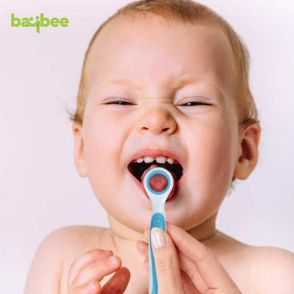 Baybee Soft Silicone Baby Tongue Cleaner BPA Free Oral care (Pack of 2)