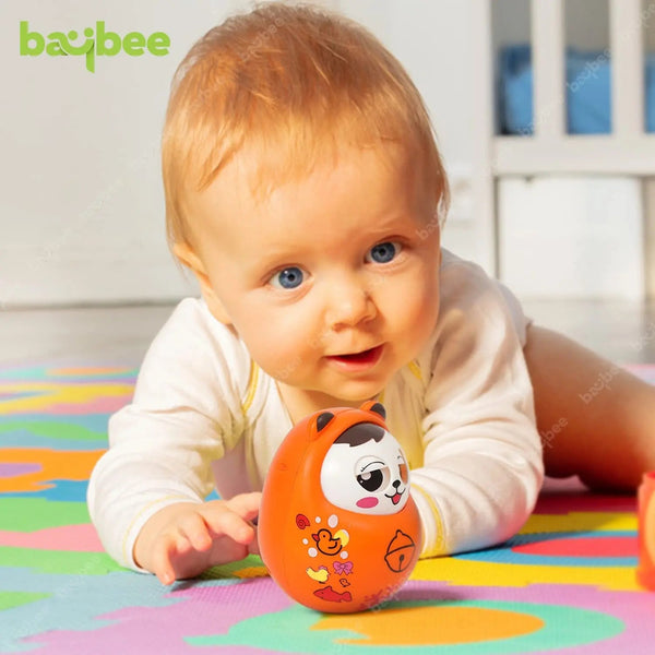 Roll over image to zoom in Baybee Musical Roly Poly Toys for Baby with Blinking Eye
