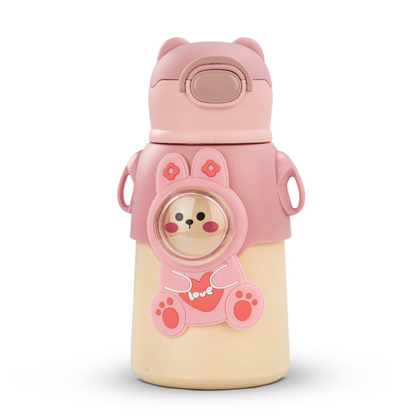 Baybee Baby Sipper Cup with Soft Silicone Straw Spill-Proof & Safe Sippy Bottle for Kids (500ml)