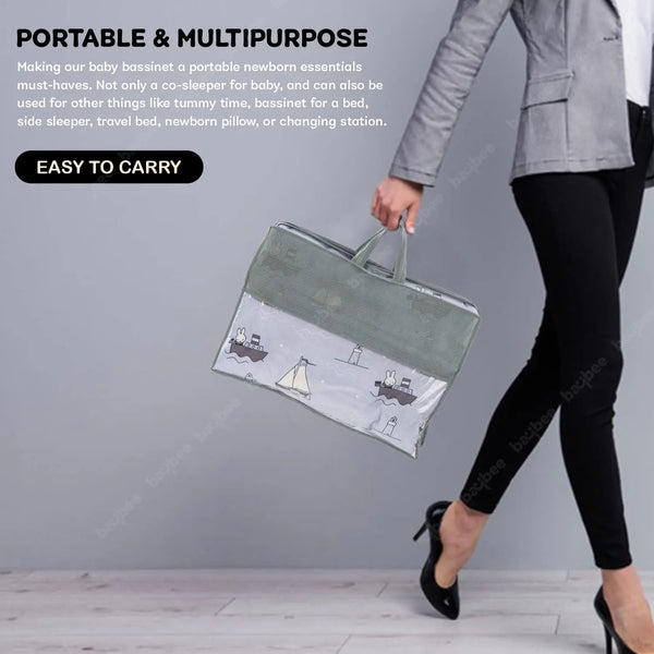 Baybee Thick New Born Baby Bedding Mattress with 2 Side Bolster & Head Pillow