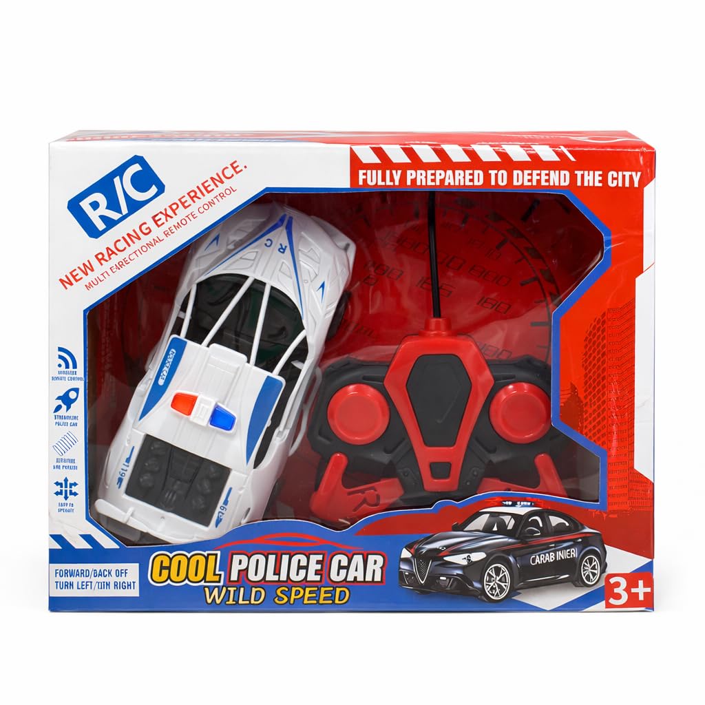 R/C King Police Car for Kids