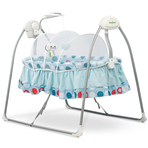Baybee Wanda Electric Cradle for Baby with Mosquito Net