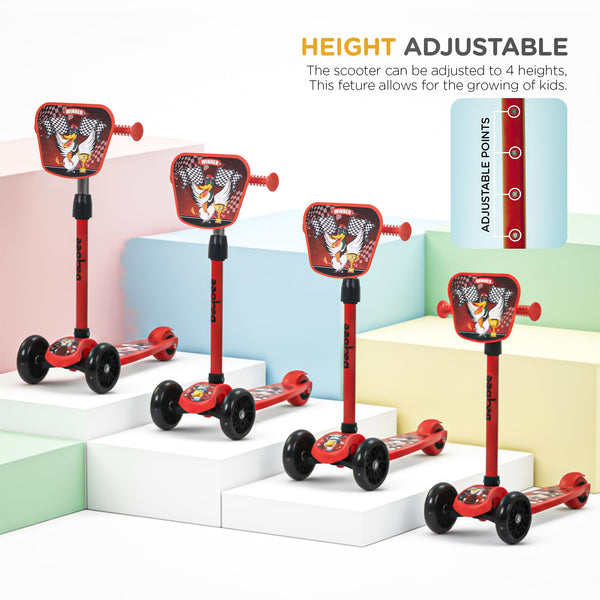 Baybee Zypher Kick Scooter for Kids with 4 Height Adjustable