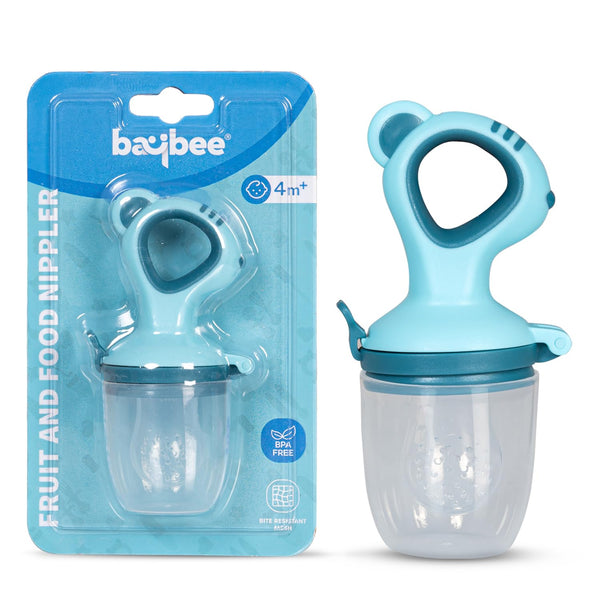 Baybee Silicone Food/Fruit Nibbler For Babies, BPA Free Fruits Feeder With Pacifier Nibbler