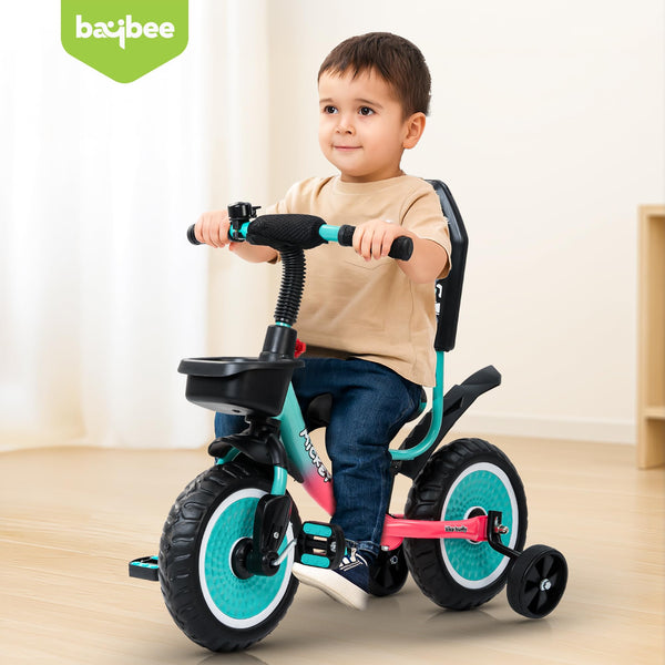 Baybee Velix Trike Cycle for Kids Smart Balanced Baby Tricycle with Backrest & Storage