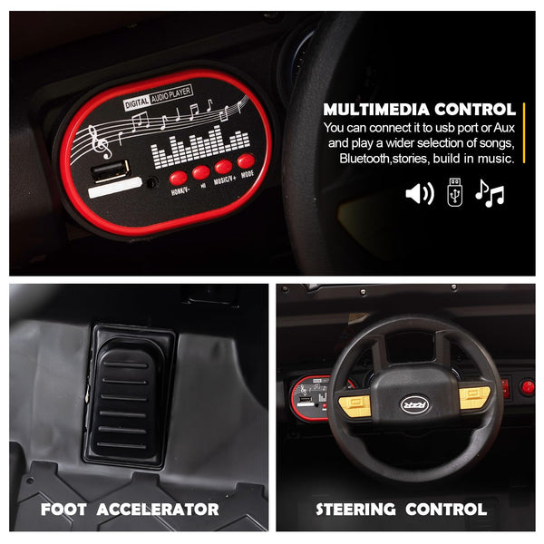 Baybee Wrangler Battery Operated Jeep for Kids, Ride on Toy Kid Car (Painted)