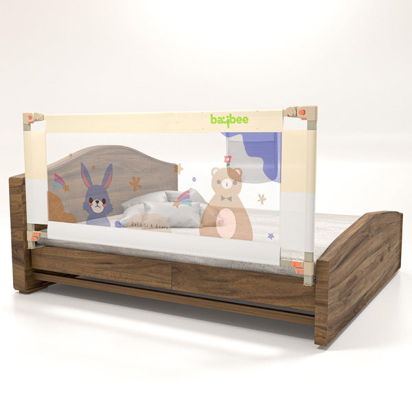 Baybee Baby Bed Rail Guard for Baby Toddlers Safety - (180 x 80 cm)