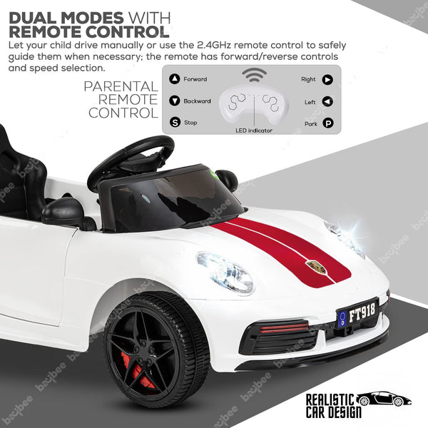 Baybee Turbo Battery Operated Ride on Electric Car for Kids