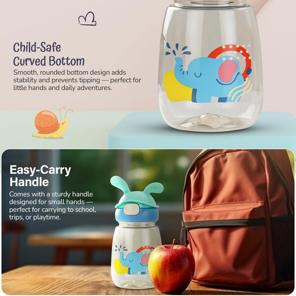 Baybee Zippy Sipper Bottle for Kids, BPA Free Anti-Spill Sippy Bottle (540ml)