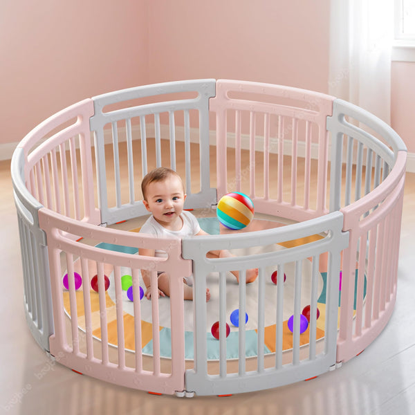 Baybee 8 Panel Kids Playards Playpen for Babies Upto 5 Year