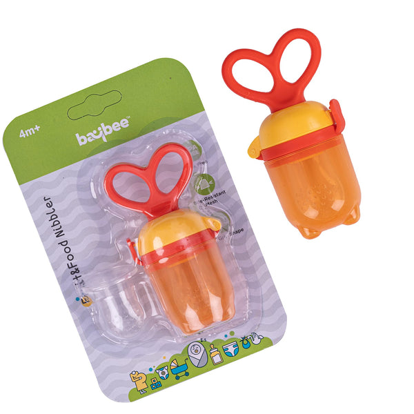 Baybee Silicone Fruit Nibbler & Baby Food Feeder Baby Teether & Pacifier