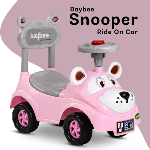 Baybee Snooper Ride on Baby Car for Kids with Lights, Music & Horn button