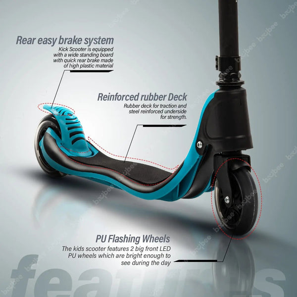 Baybee Skate Scooter for Kids, 2 Wheel Kids Scooter