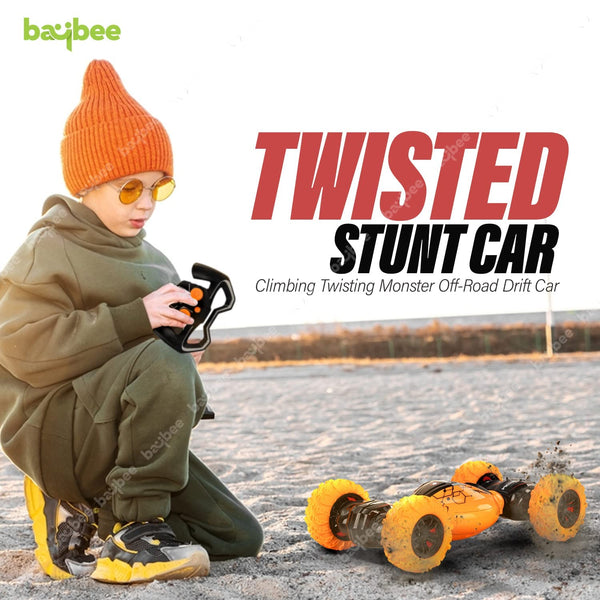 BAYBEE 1:16 Double Sided Remote Control Car for Kids with 360 Spin
