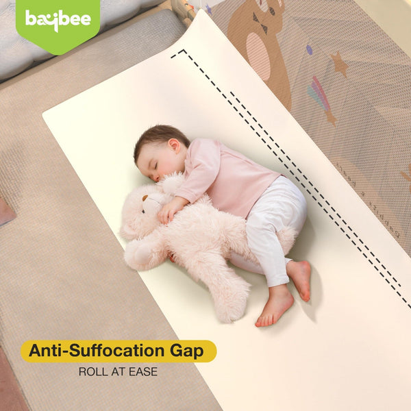 Baybee Baby Bed Rail Guard for Baby Toddlers Safety - (180 x 80 cm)