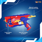 Blaze Storm Manual Soft Bullet Gun for Kids