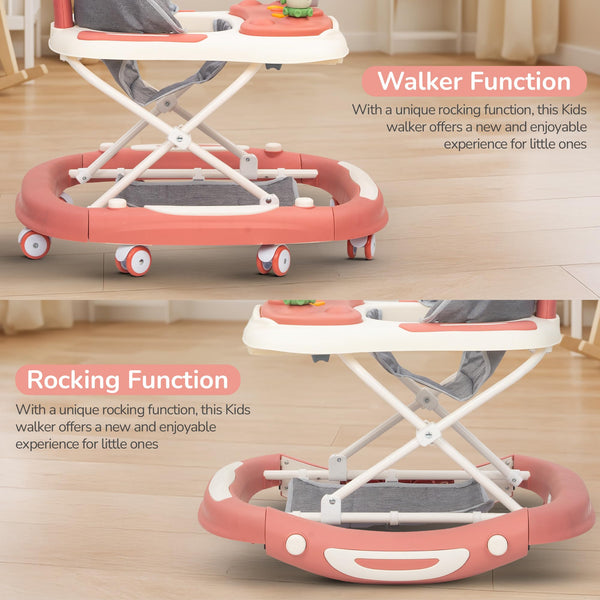 Baybee Baby Walker for 6-18 Months Kids Push Walker with Rocker